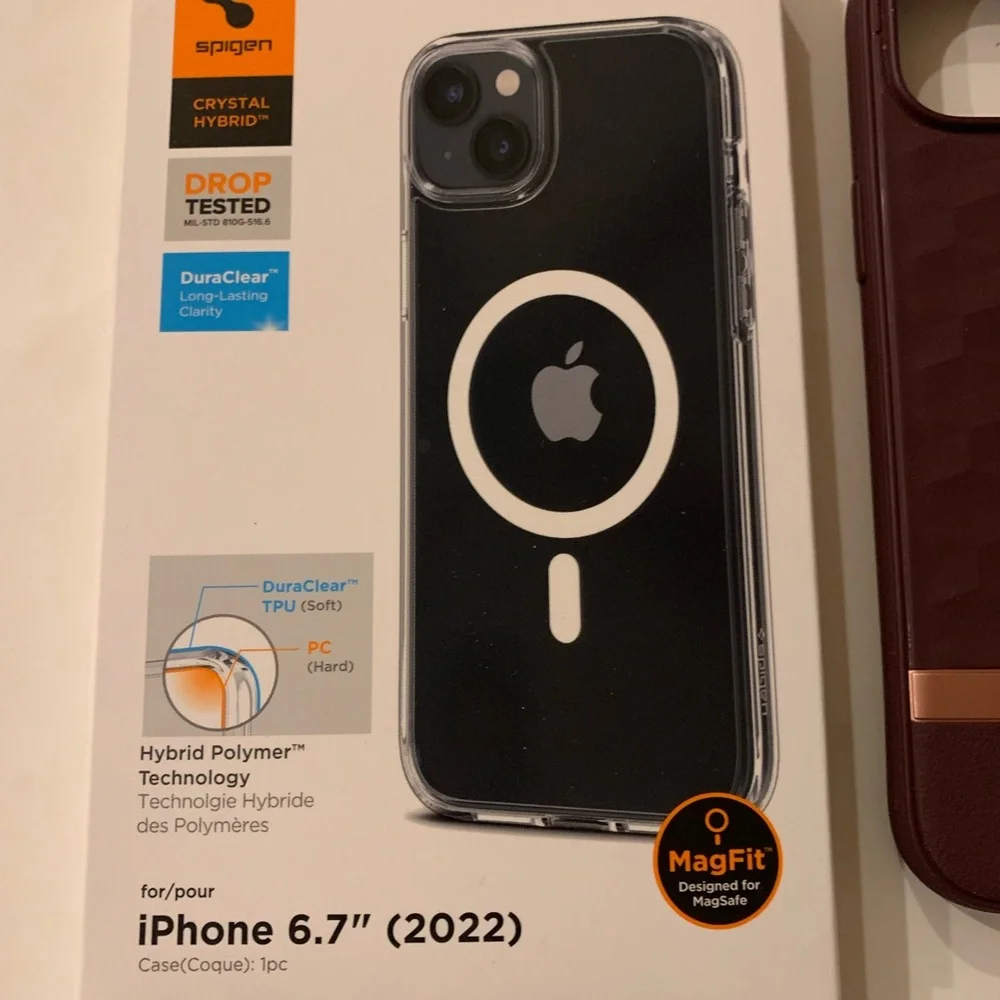 9 Assorted Spigen & Caseology iPhone 14 Plus and iPhone 15 Plus